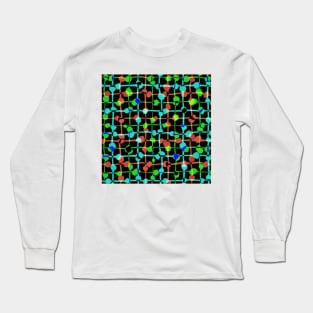 Noughts and Crosses Abstract Long Sleeve T-Shirt